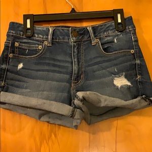 AEO jean shorts